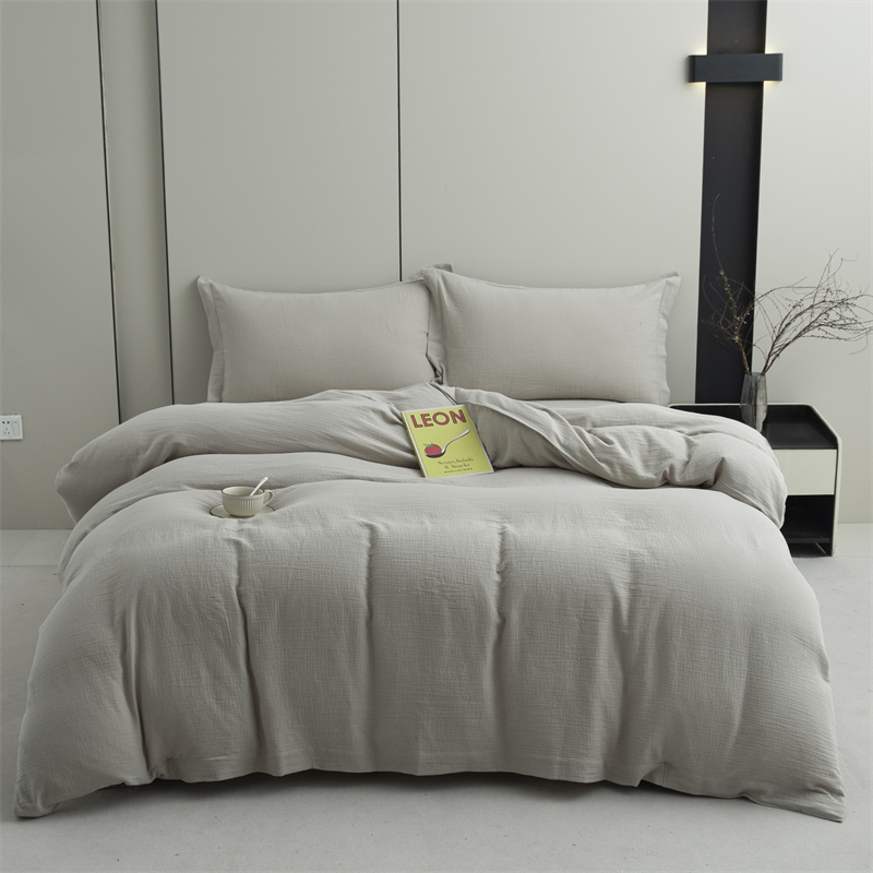 ผ้ากอซ 2 ชั้น ผ้าฝ้าย 100% ชุดเครื่องนอนนุ่มพิเศษ