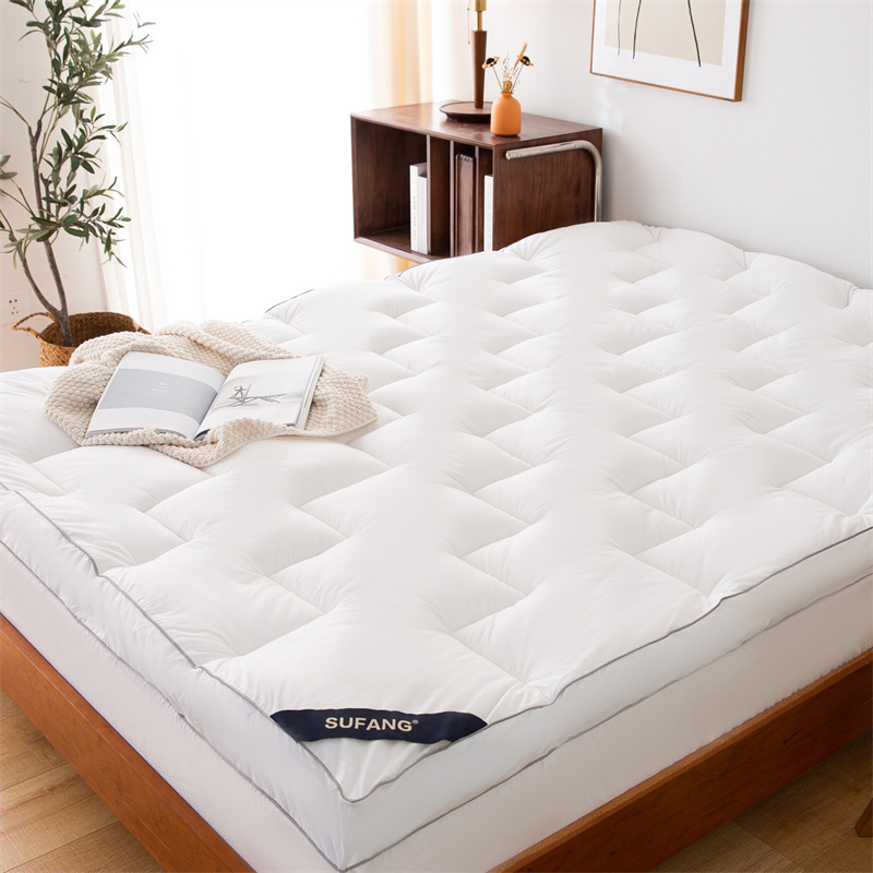 ท็อปเปอร์ที่นอนไมโครไฟเบอร์ขนาดควีนไซส์ 5 ซม. 7 ซม. สูง 10 ซม ท็อปเปอร์ที่นอนไมโครไฟเบอร์ขนาดควีนไซส์ 5 ซม. 7 ซม. สูง 10 ซม