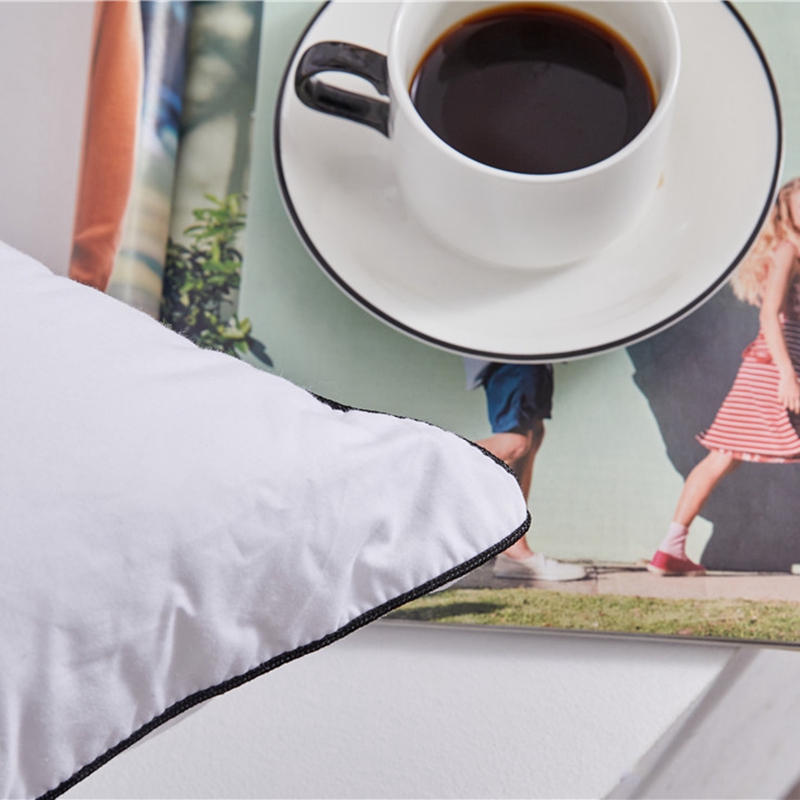 ห้องพักในโรงแรมแบบกำหนดเอง หมอนผ้าฝ้ายสีขาว 100% หมอนไส้ไมโครไฟเบอร์ ห้องพักในโรงแรมแบบกำหนดเอง หมอนผ้าฝ้ายสีขาว 100% หมอนไส้ไมโครไฟเบอร์