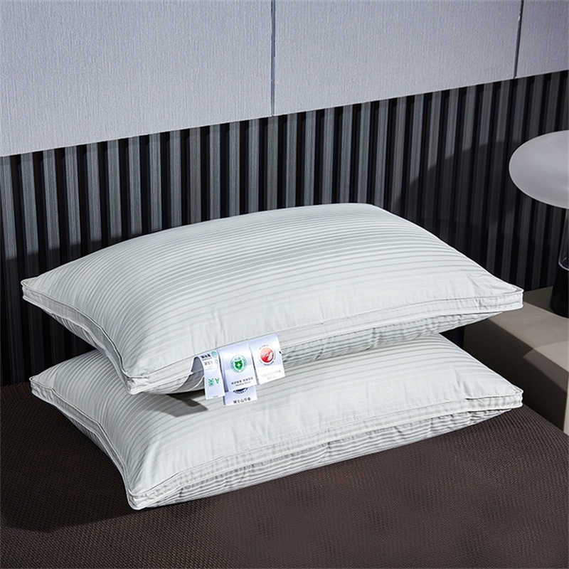 หมอนไส้เป็ดสามชั้น หมอนผ้าต่วน